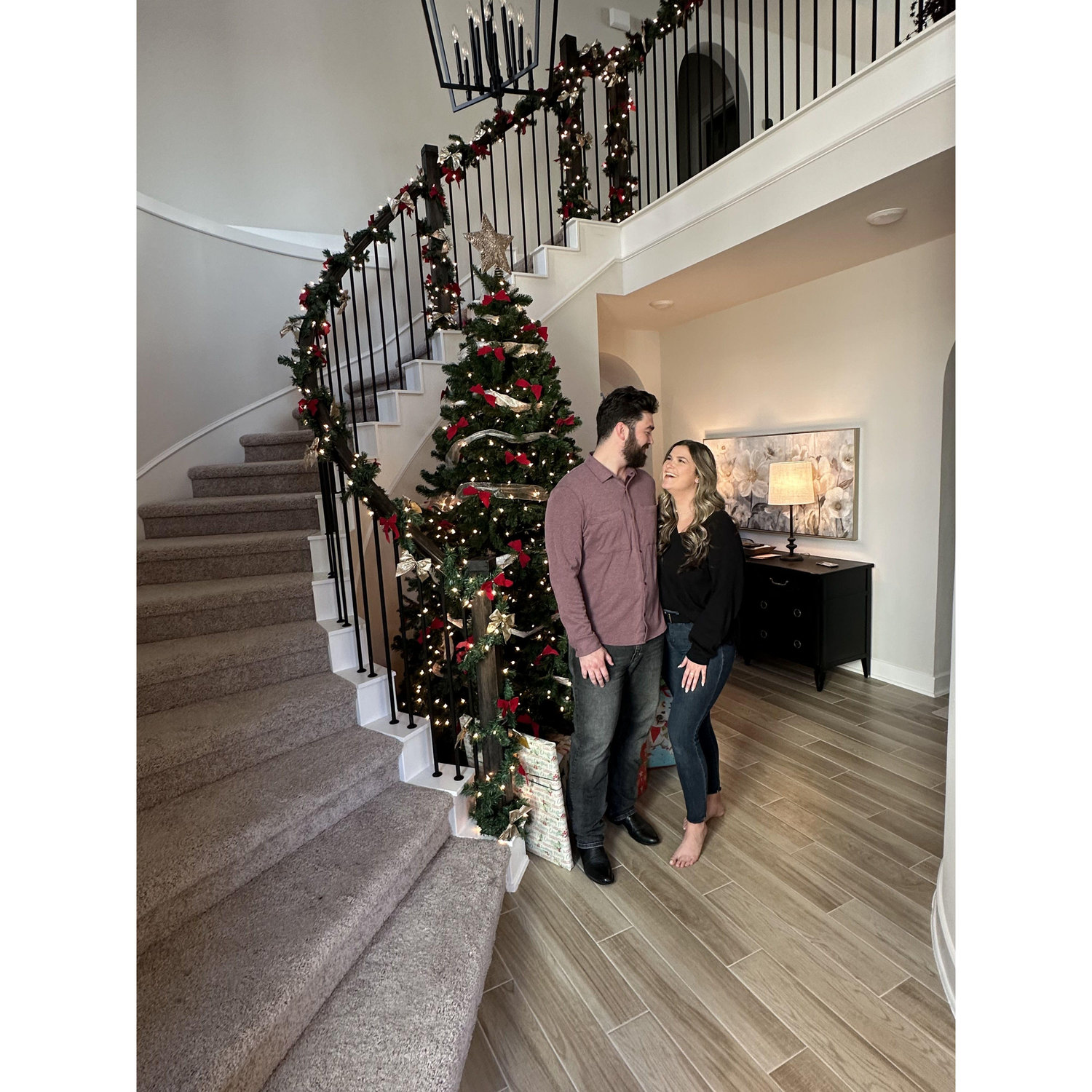 First Christmas in our home!