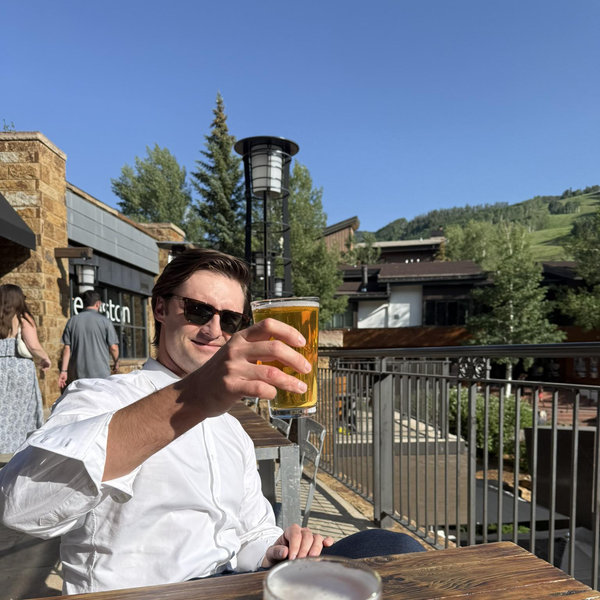 A beer for Ricky