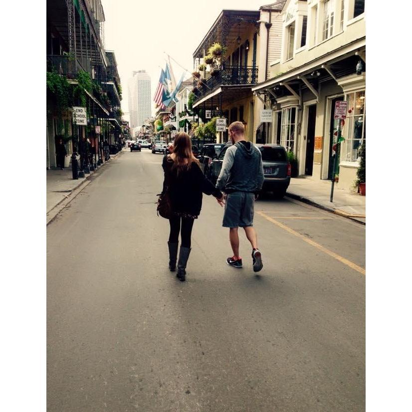 Liam's first trip down South, 2014