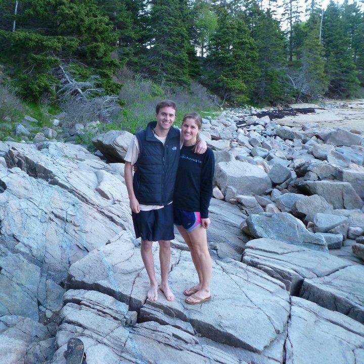 First camping trip together, Acadia National Park 2012
