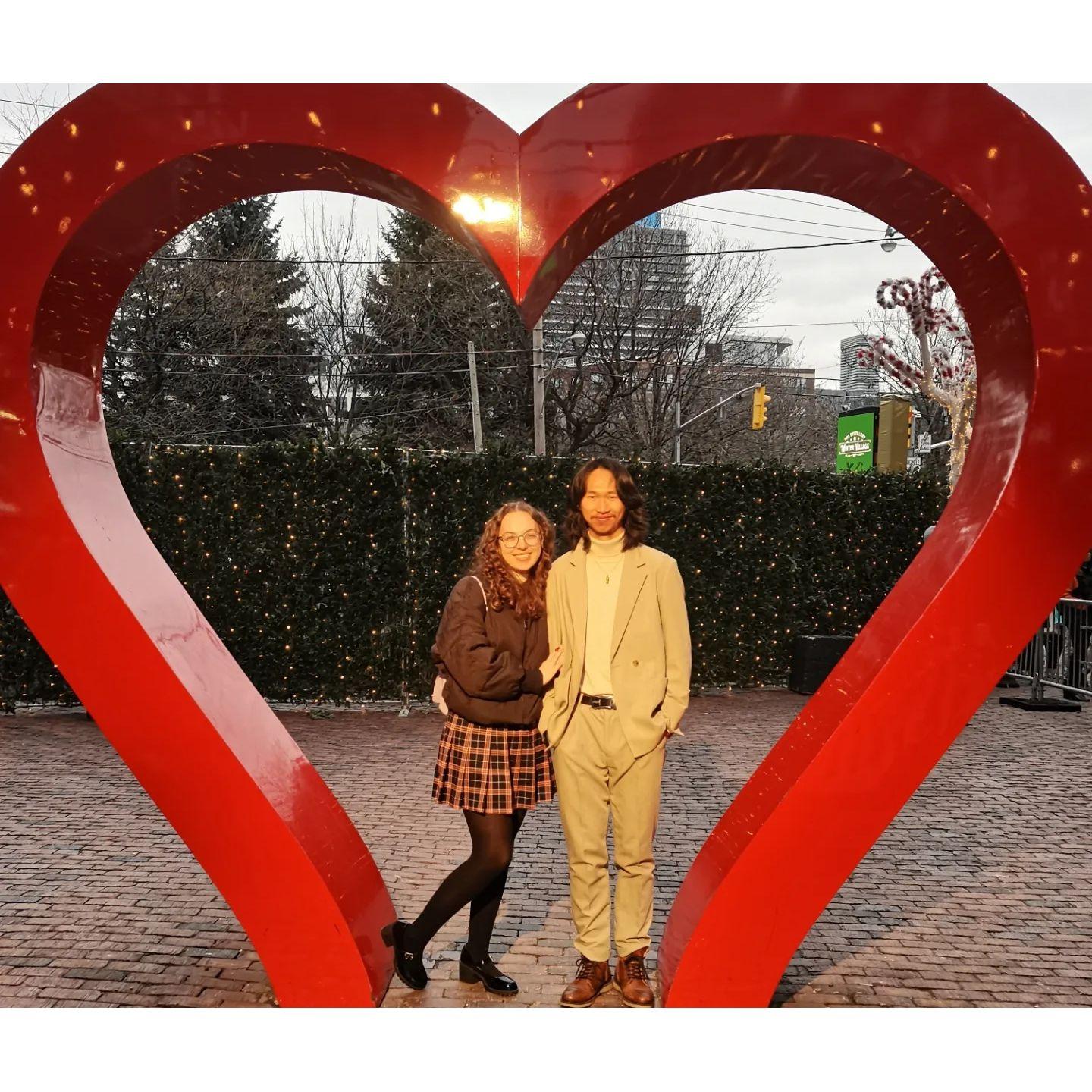 When he asked me to be his girlfriend.