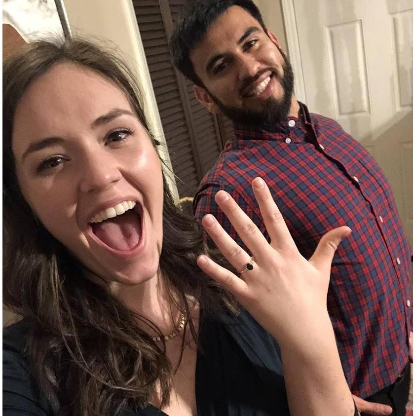 The night Saul popped the question!