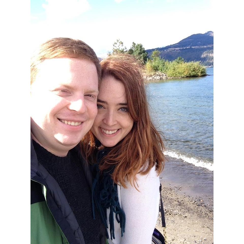 Out on a hike in Oregon