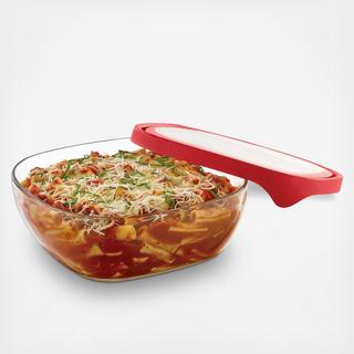 Serve It Square Serveware with Lid, Set of 2