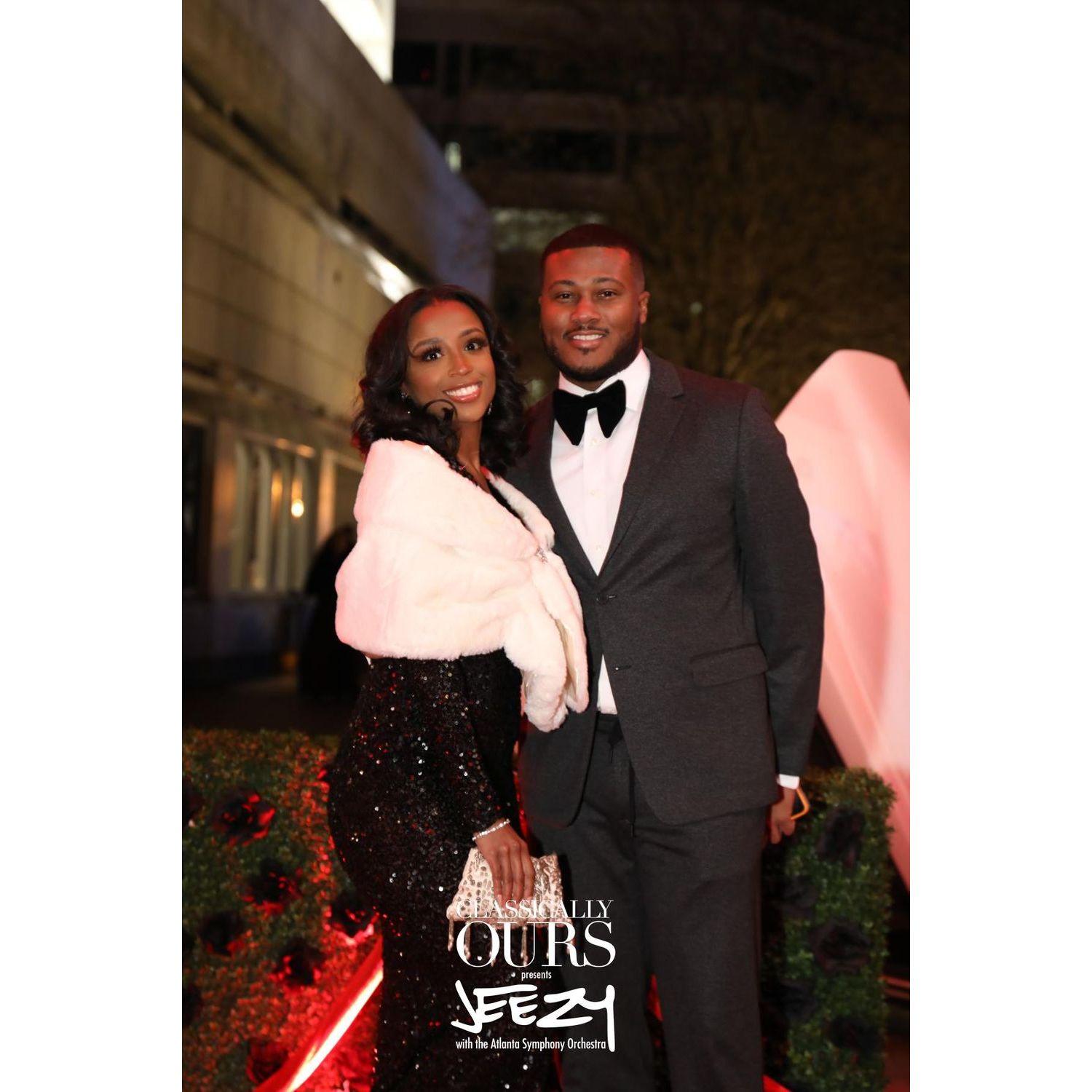 Red carpet at the Jeezy Symphony Orchestra show