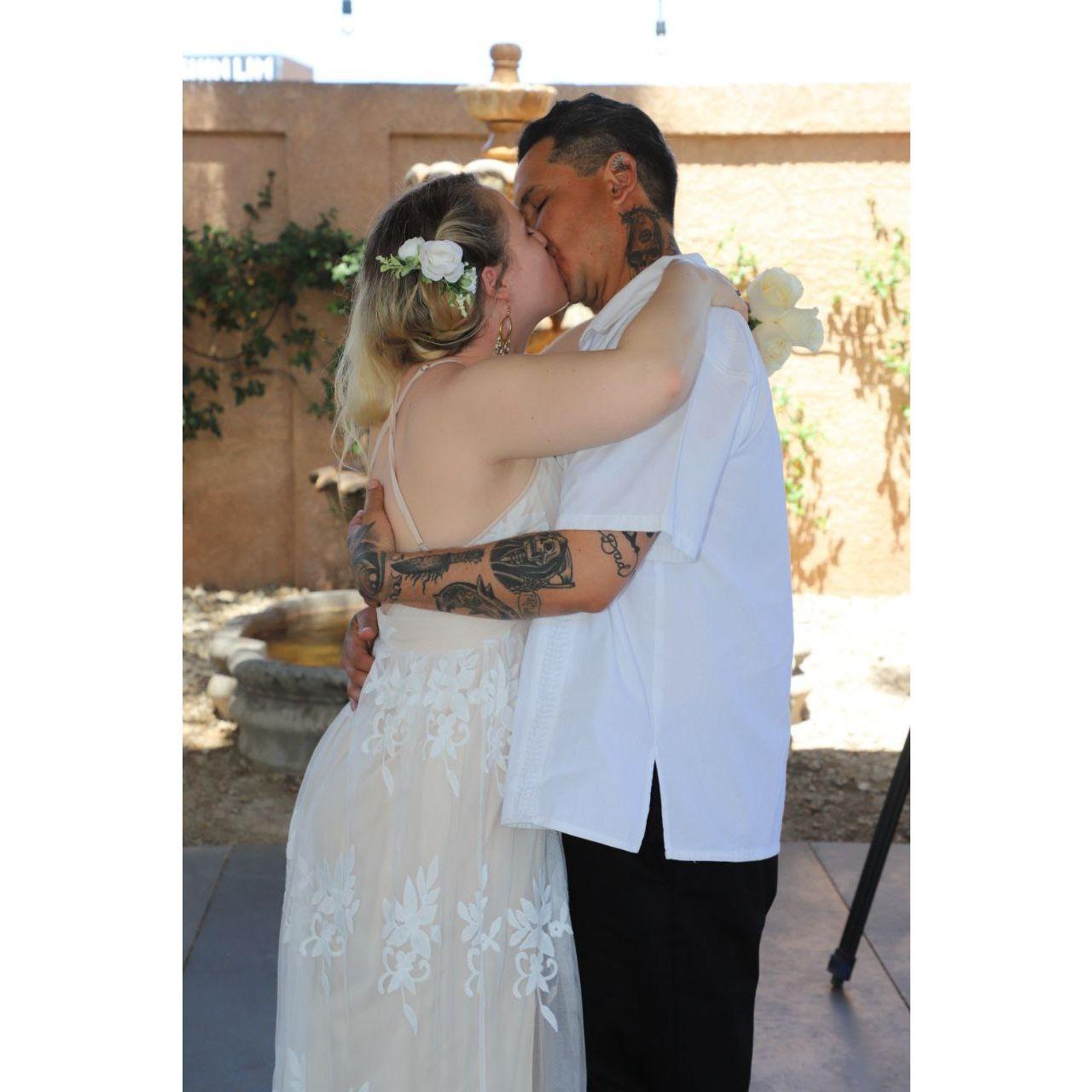 We got married in Las Vegas, NV!
