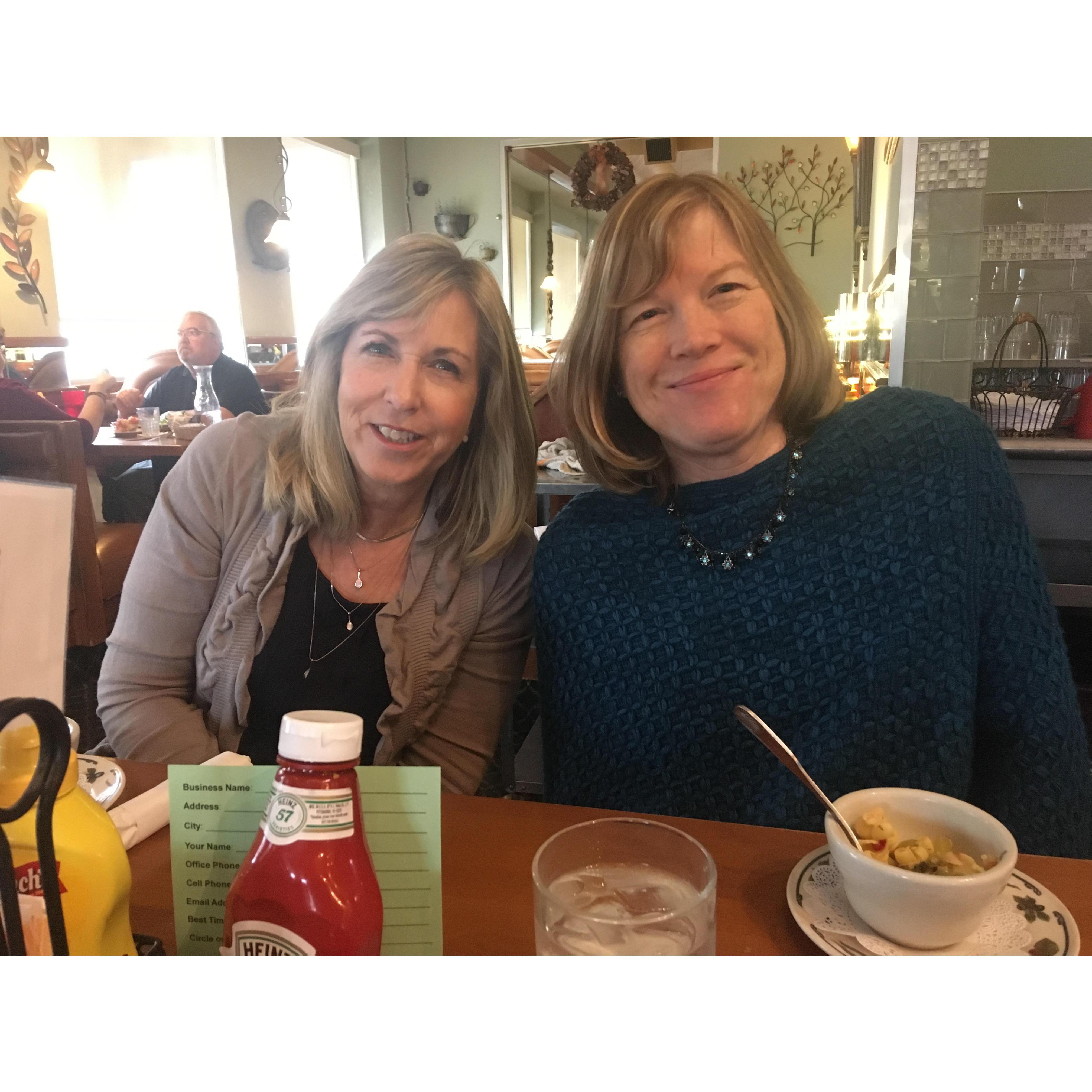 The Matriarchs: Gigi and Nonni.  Without them, there'd be no us (literally and figuratively).