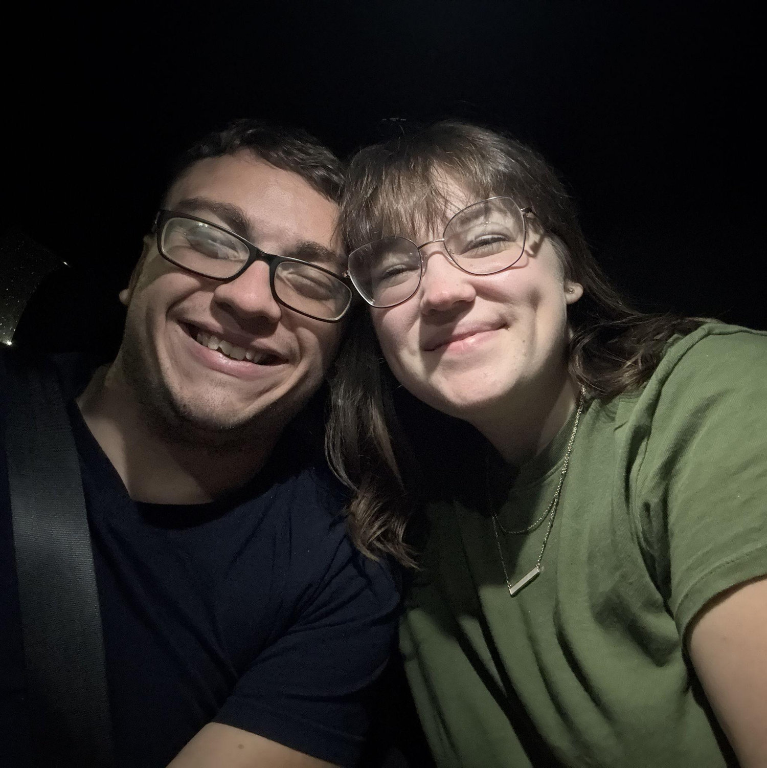 Our first picture together from our 2nd date