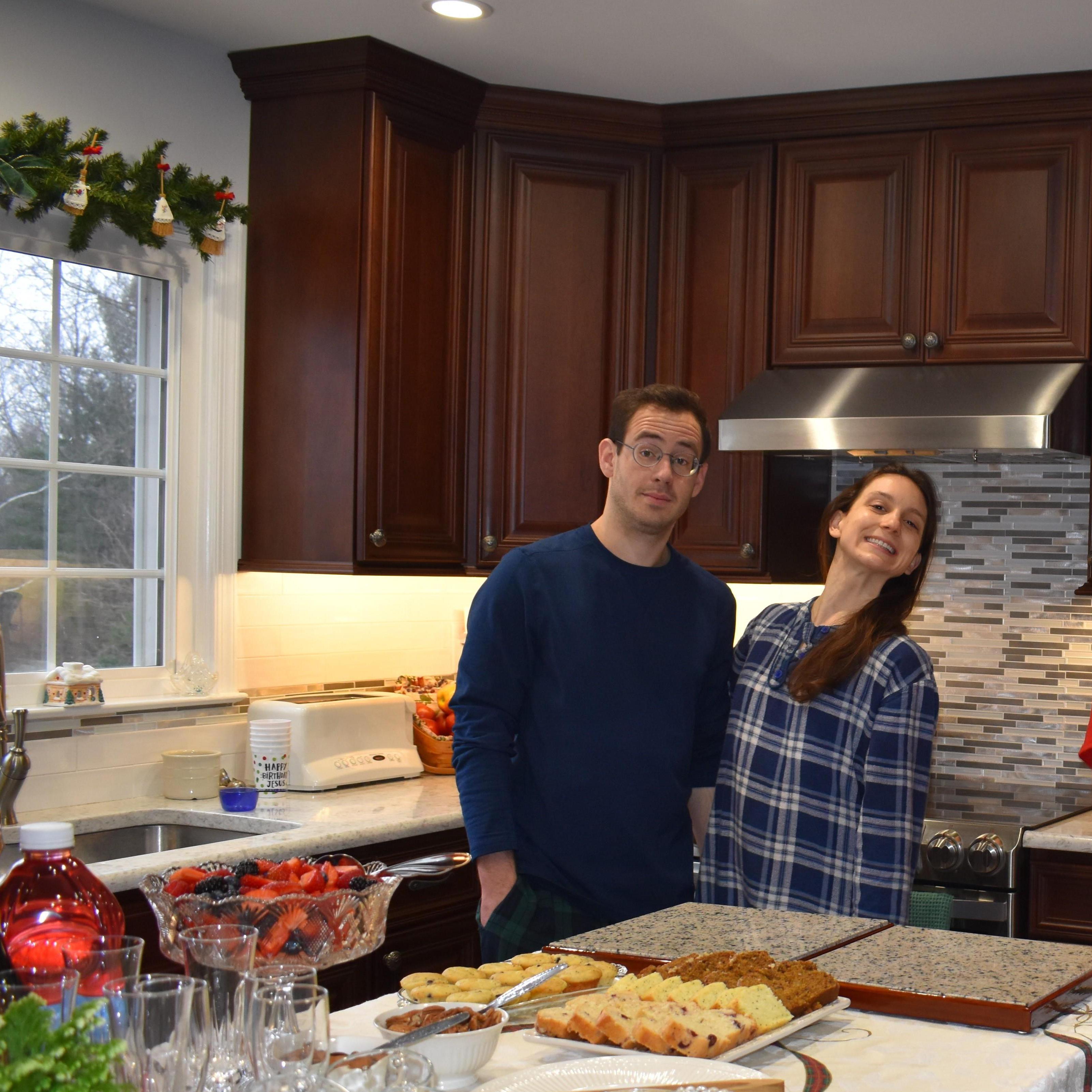 Christmas morning at the Marchesseaults!