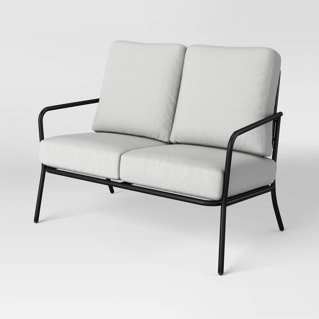 Metal Mesh Loveseat with Double Cushions - Room Essentials™