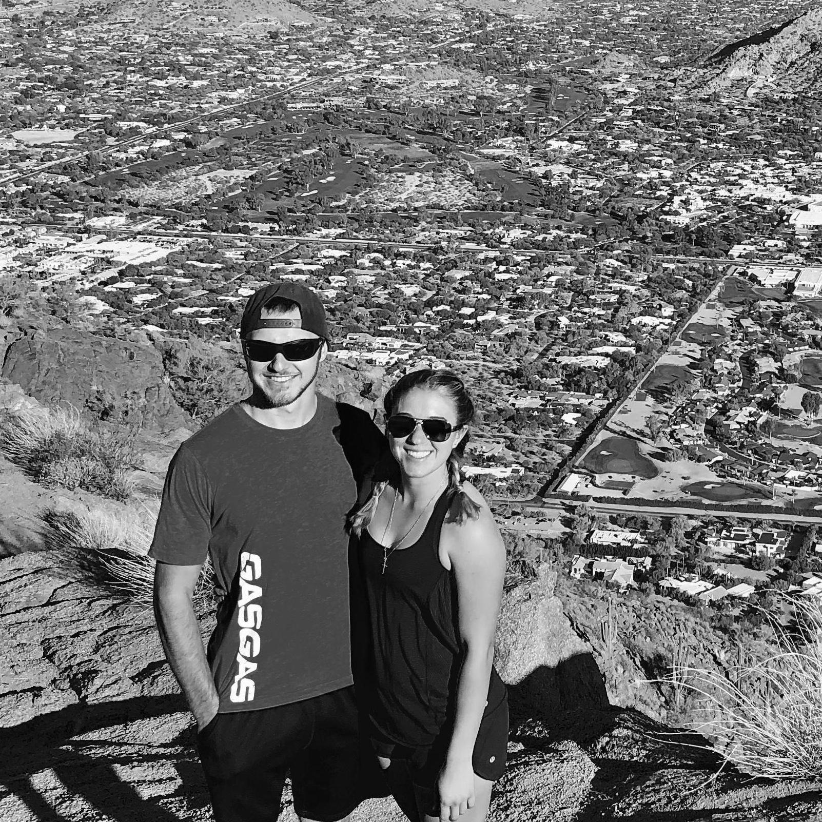 For the first year, we traveling back and forth between AZ and FL to see each other.