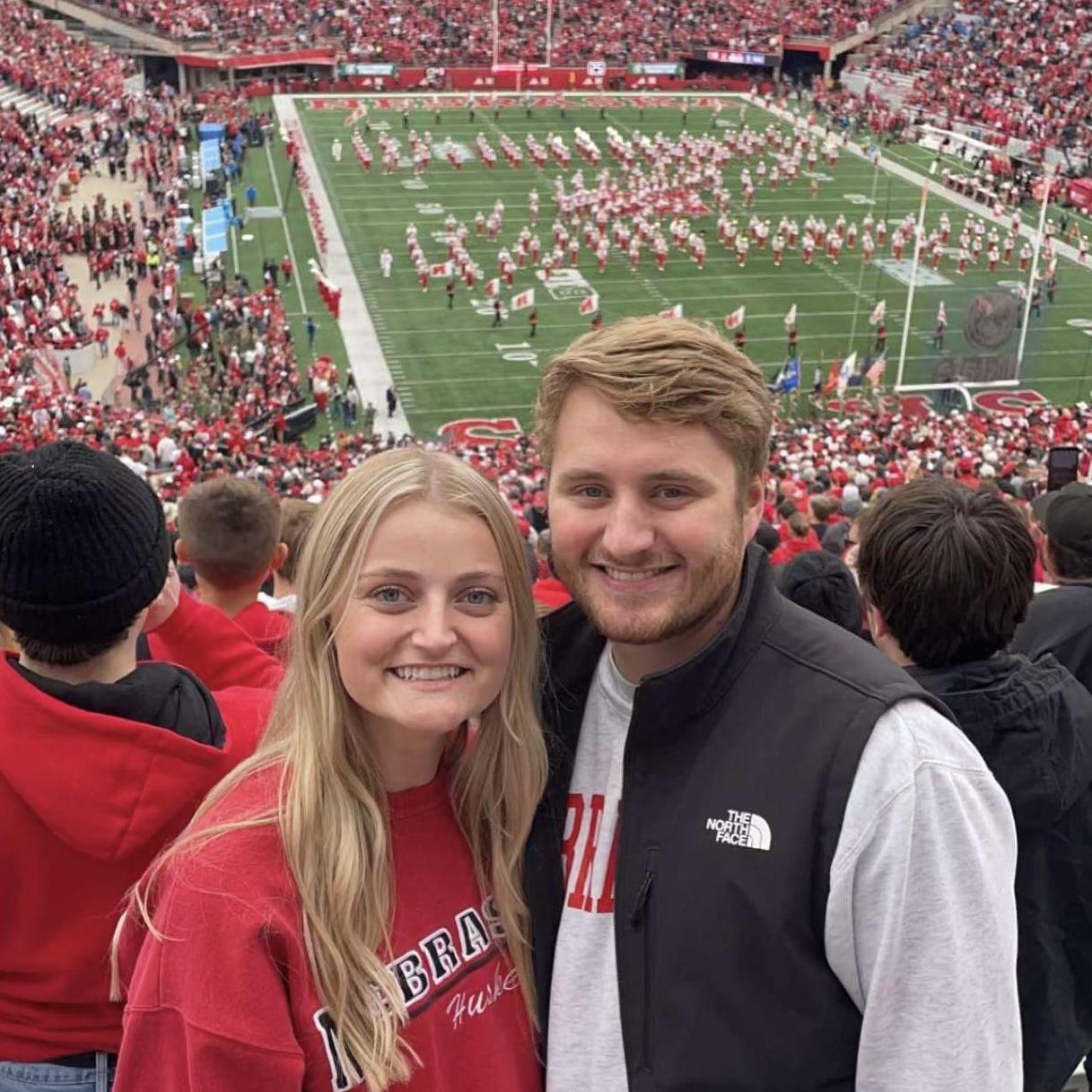 Husker football game