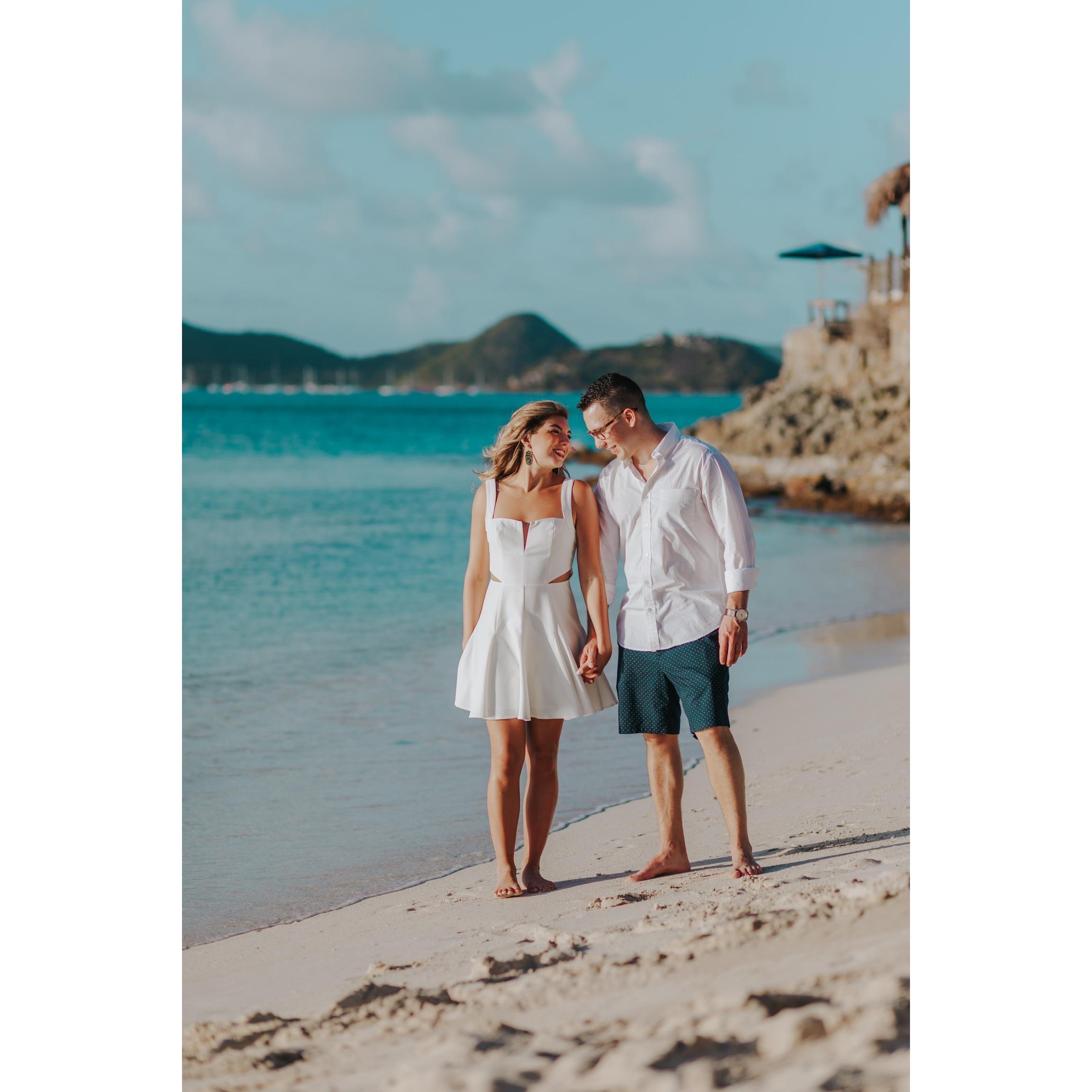 Surprise Engagement Shoot in Antigua