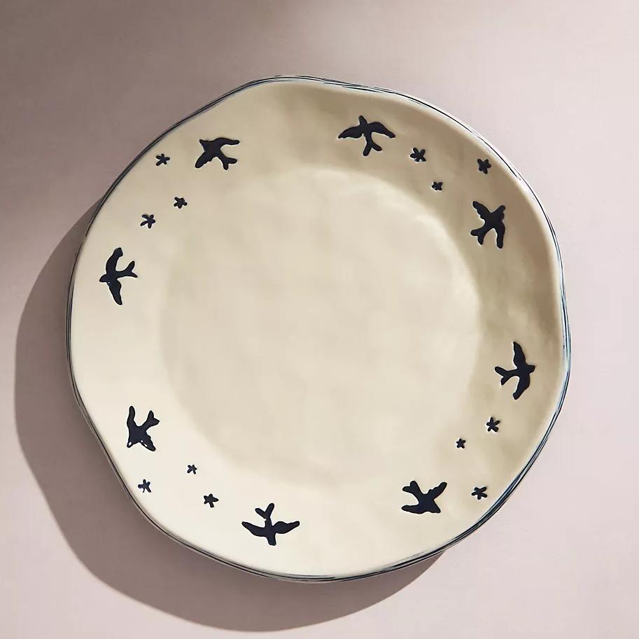 Lemieux et Cie Songbird Dinner Plates, Set of 4