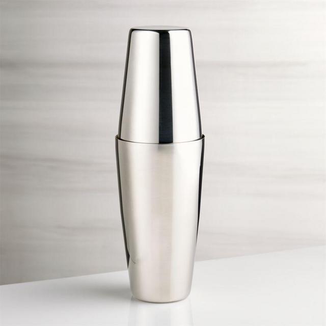 Stainless Steel Boston Shaker and Strainer Set