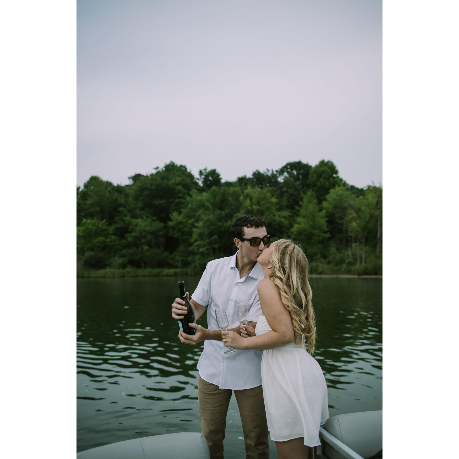 Our Engagement Photoshoot on the Lake