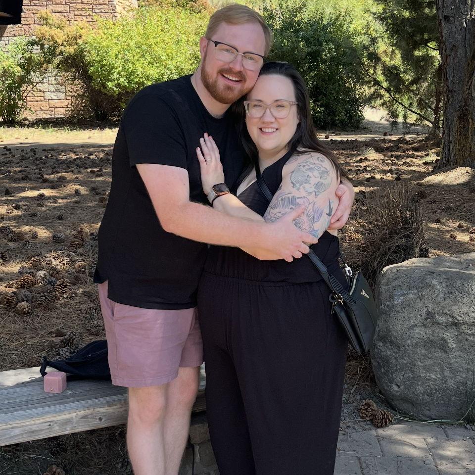 We're engaged!