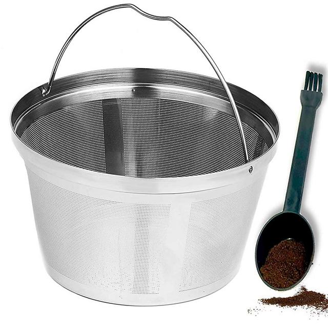 Basket 8-12 Cup Perment Coffee Filter fit for Mr. Coffee Black & Decker Coffee Makers