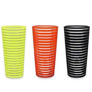 Zak Designs - Zak! Designs® Stripe Highball Tumblers
