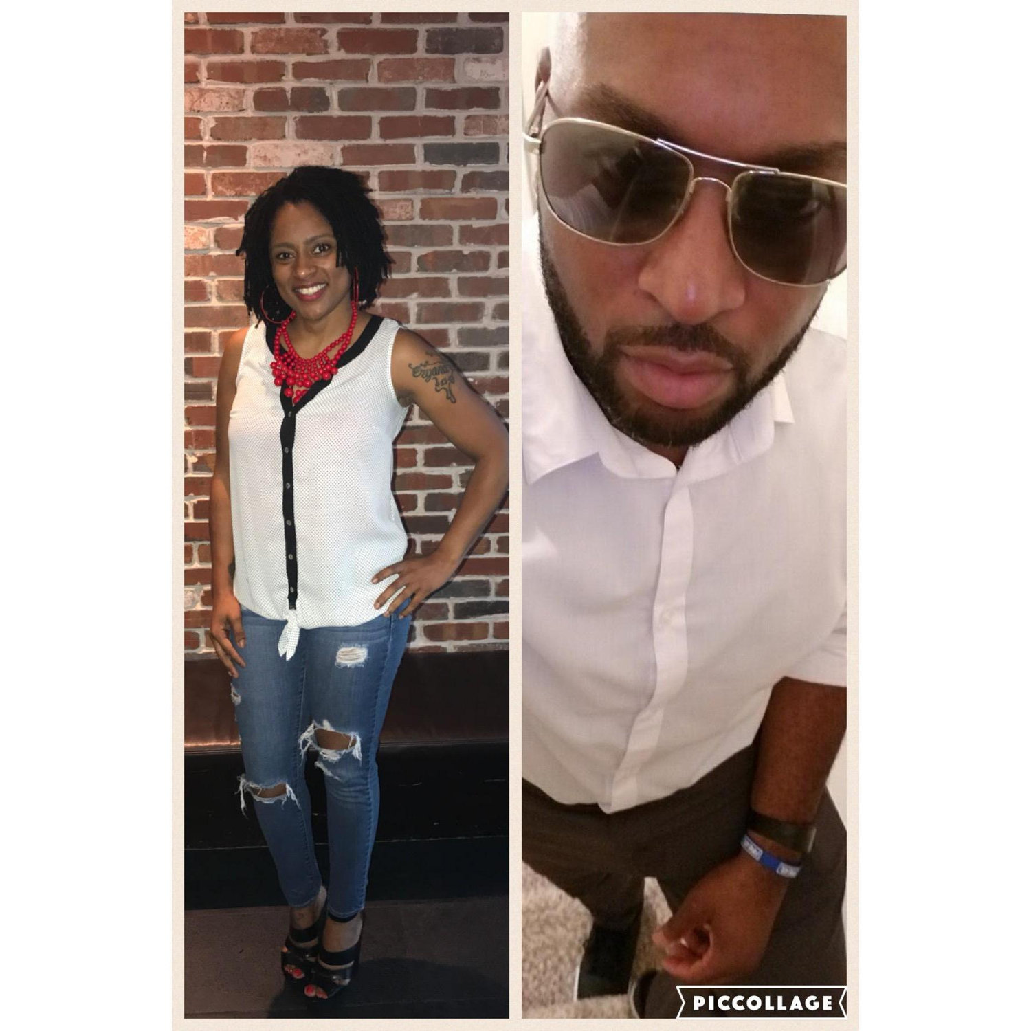 Our first virtual date!