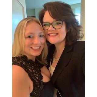 Beauties at a work event!