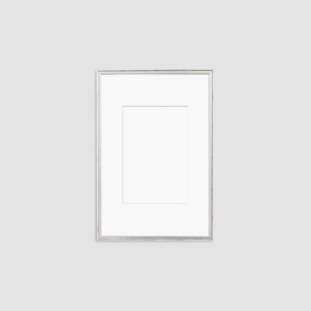 Simply Framed Gallery Frame, Antique Silver/Mat, 20"X30"