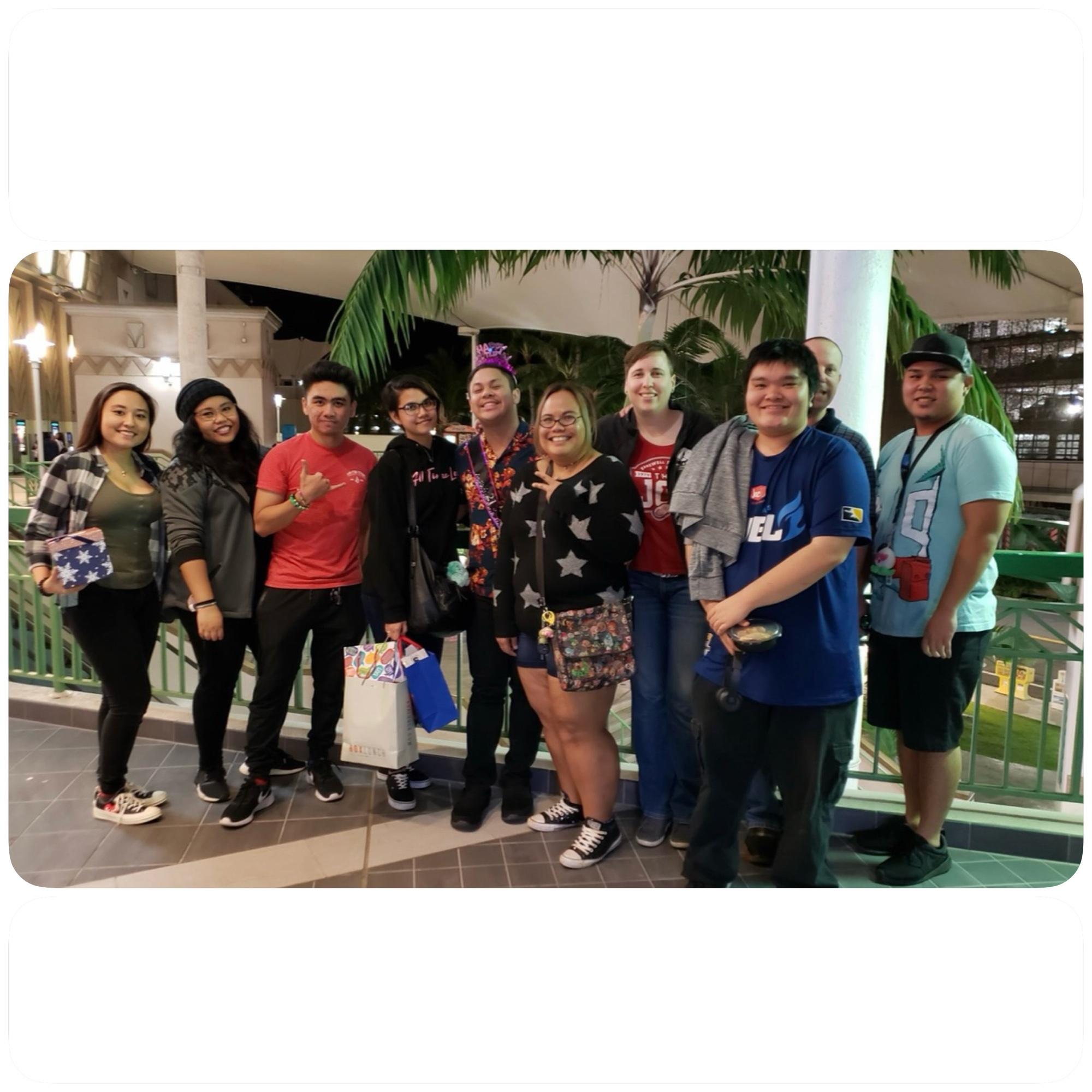 January 2019 The very first night we met at our friend’s birthday party at D&B