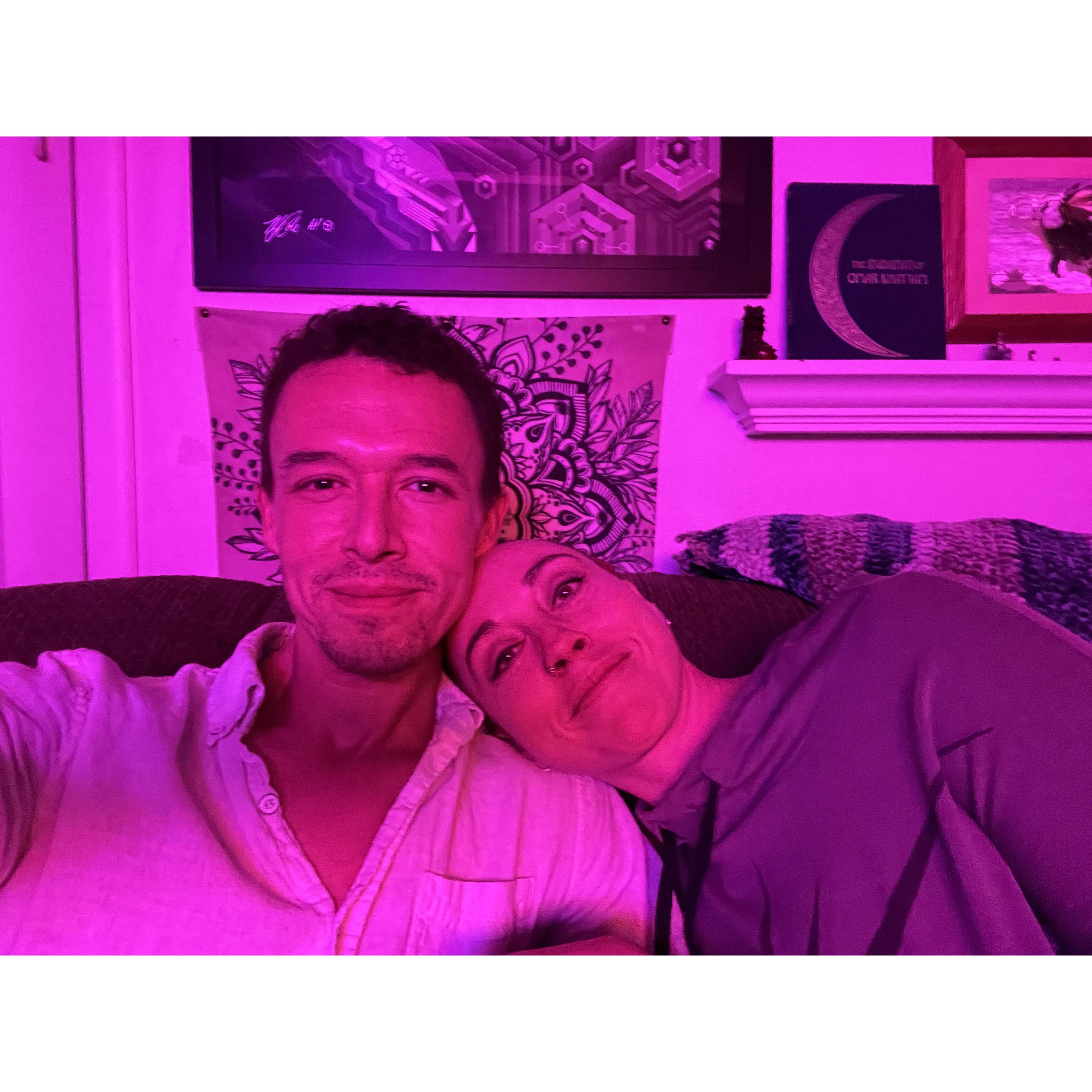 Our very first picture together. December 2022