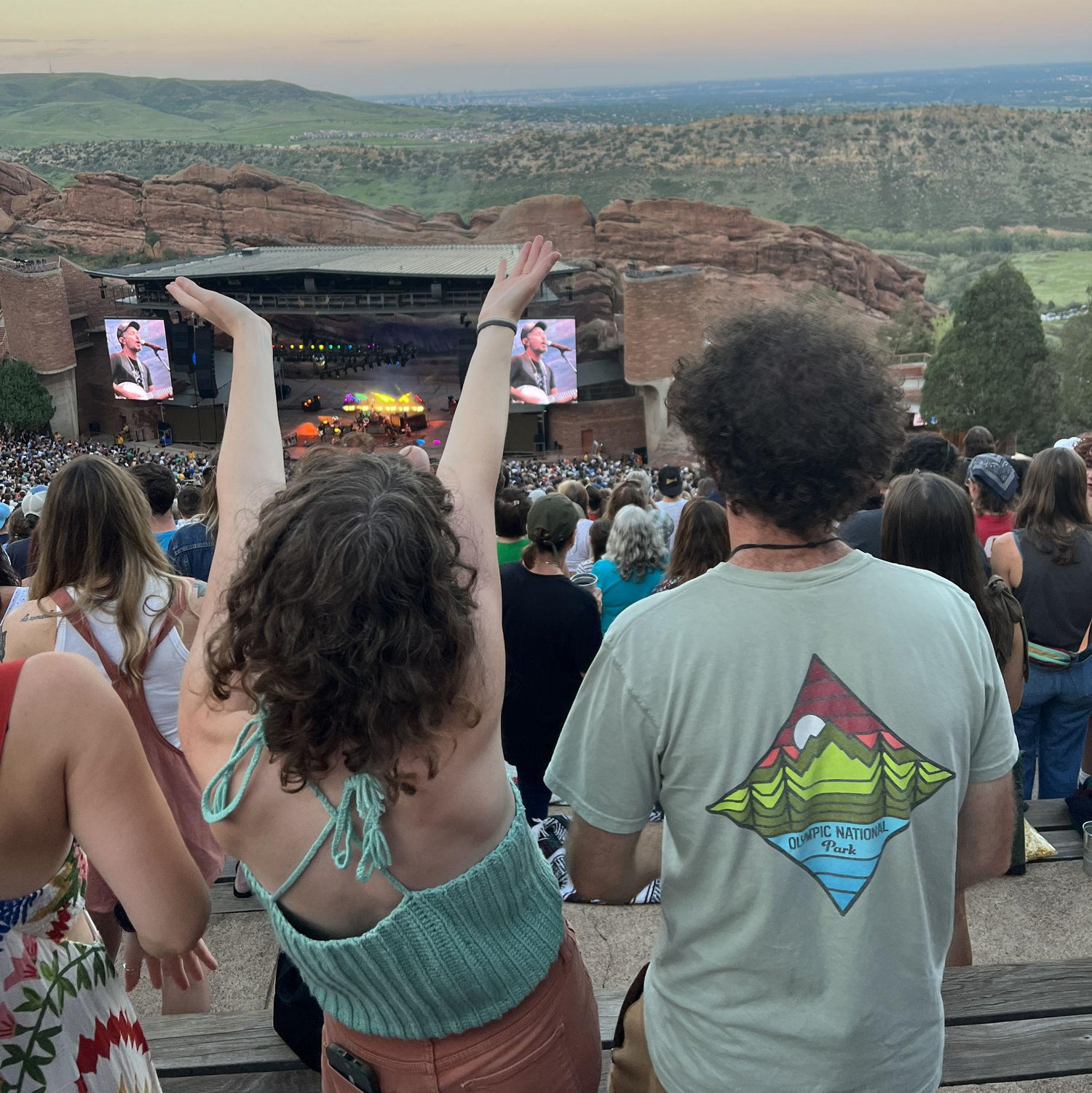 Our first time at Red Rocks together!