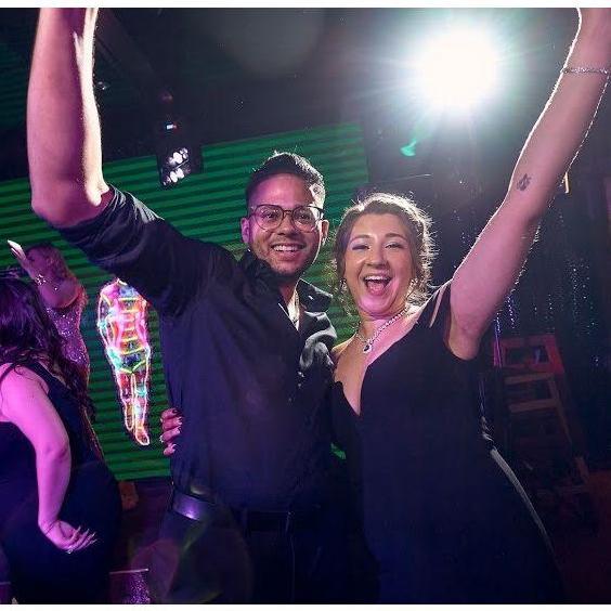 Tearing it up on the dance floor June 2021