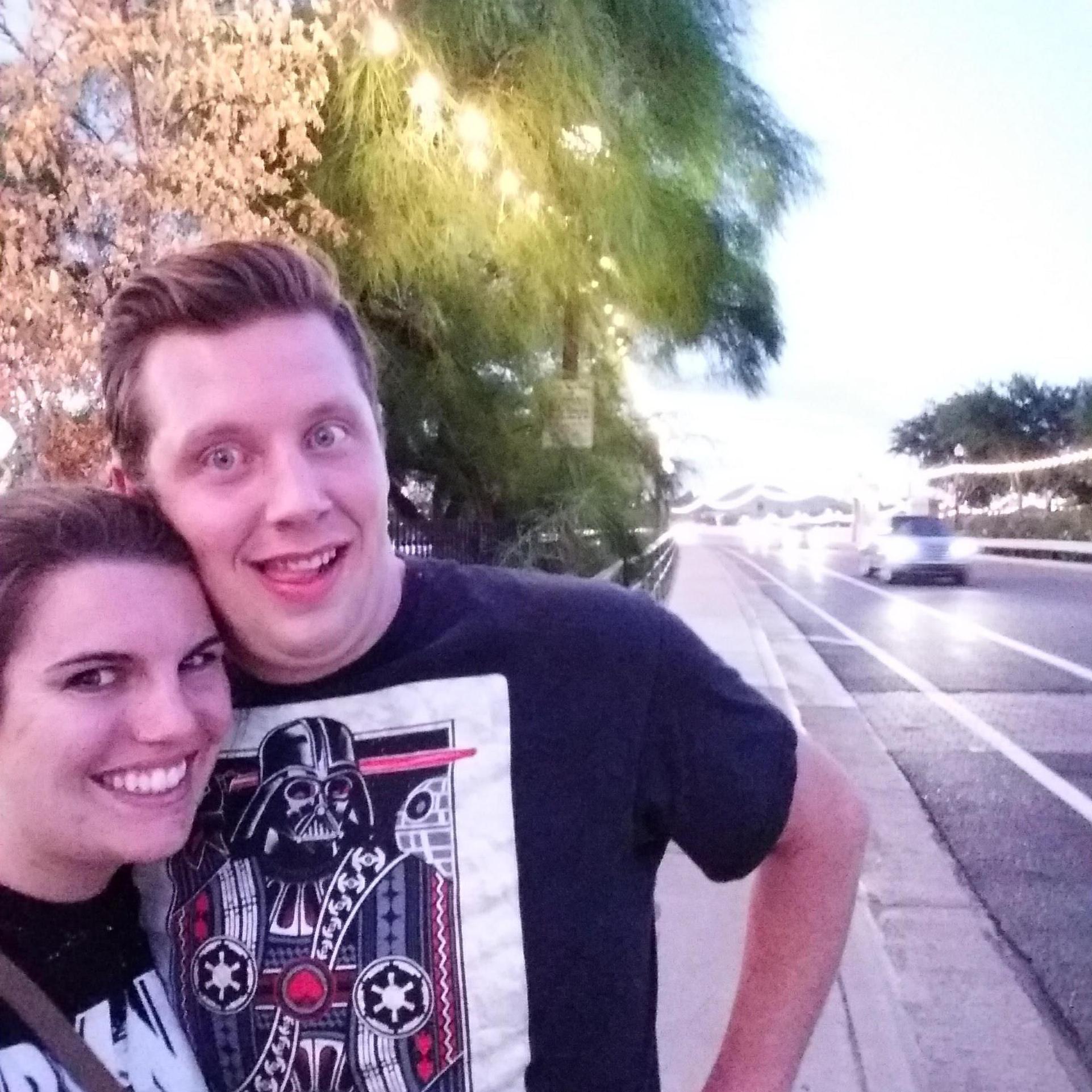 On our way to see Ben Folds! Best. Concert. Ever.