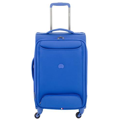 CARRY-ON EXPANDABLE SPINNER LUGGAGE - BLUE