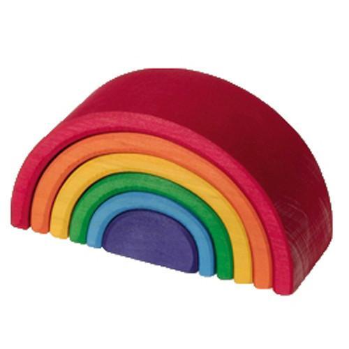 Natural Wood Rainbow Tunnel - 6 Piece