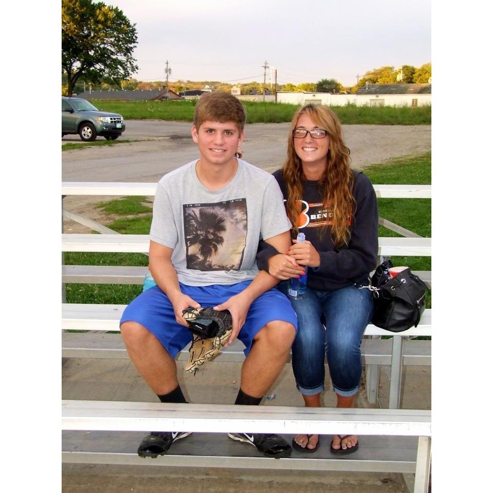 Started going to Ben's softball games in 2014!