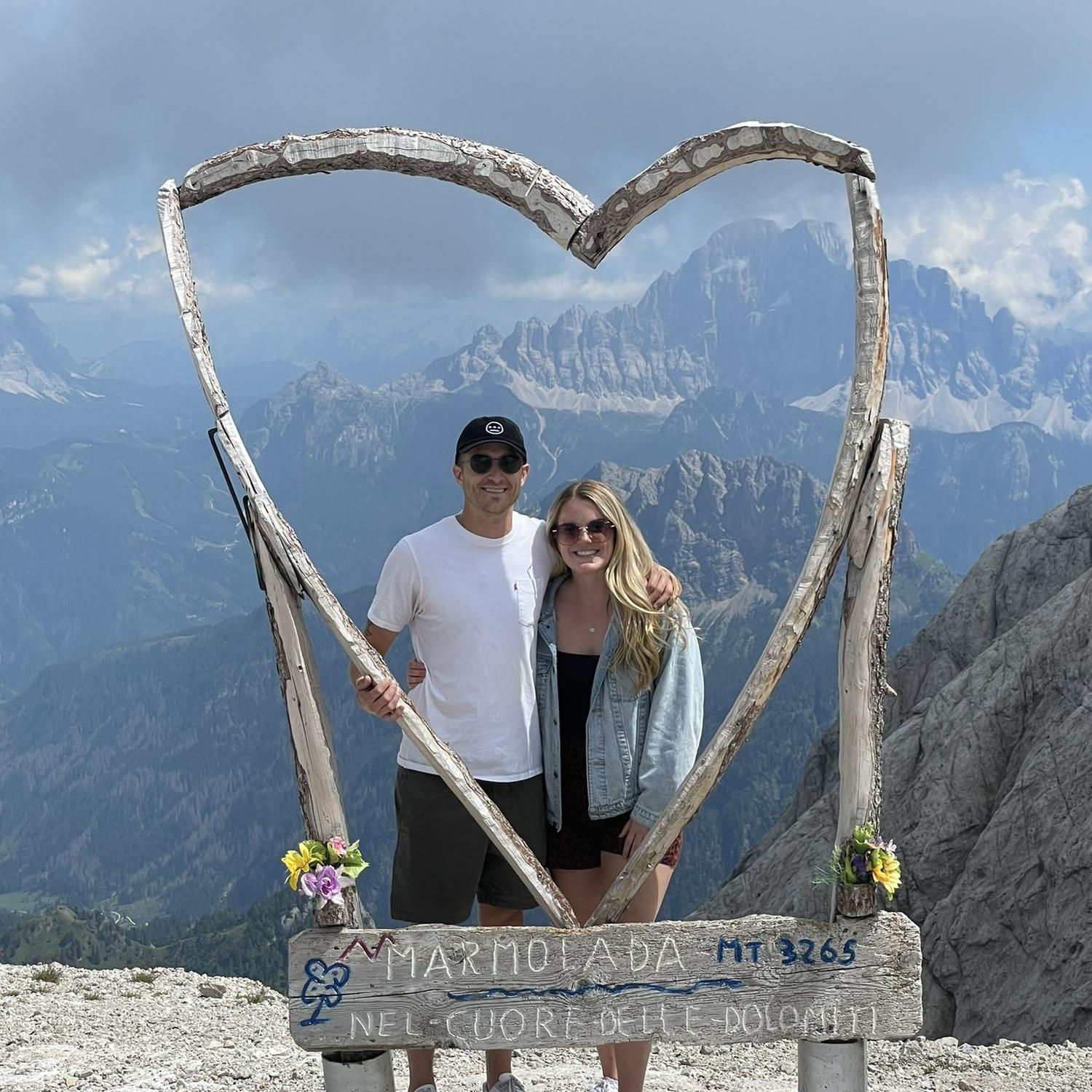 August 11, 2024 - Dolomites Mountains in northern Italy.