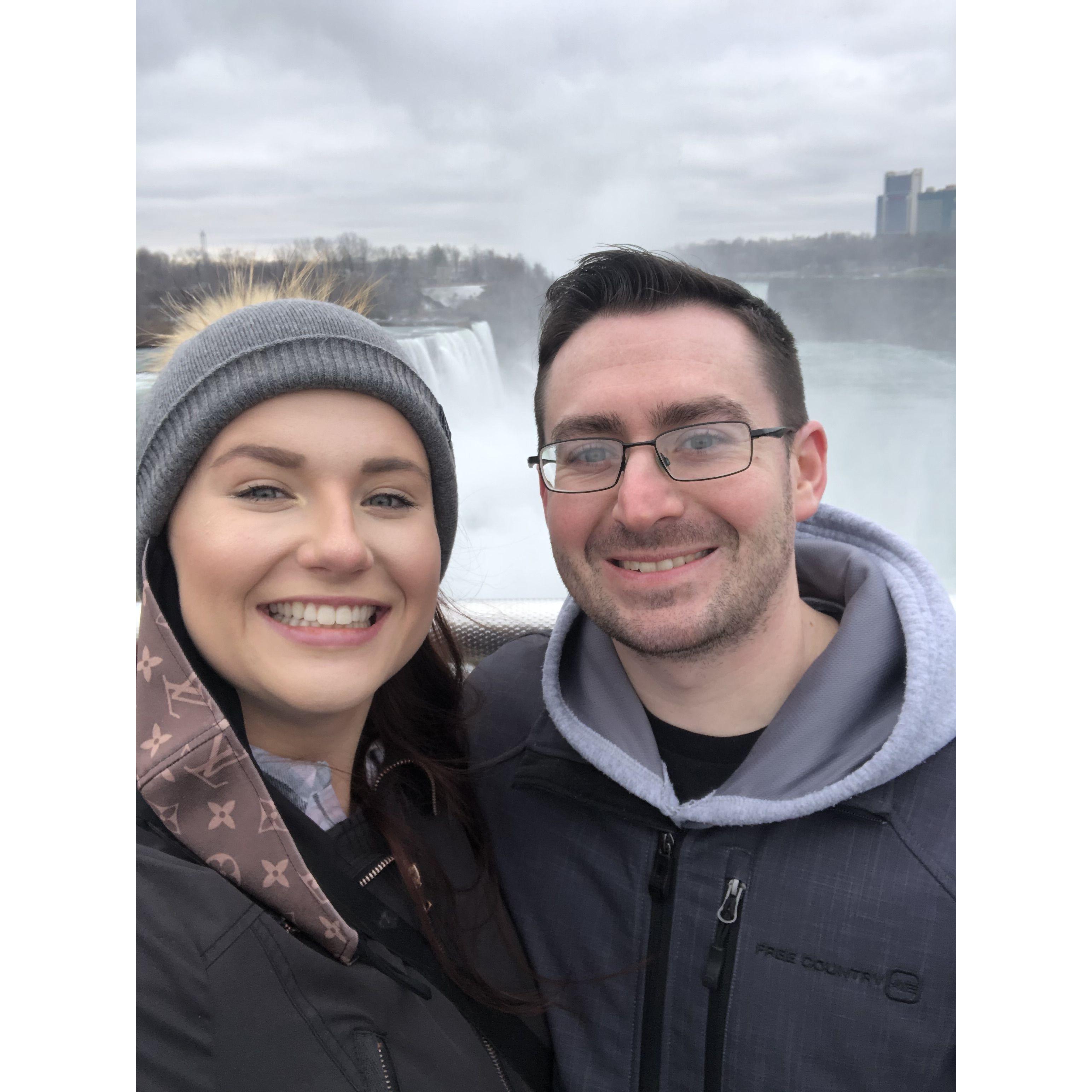 Visiting Allan in New York and we drove up to see Niagara Falls.