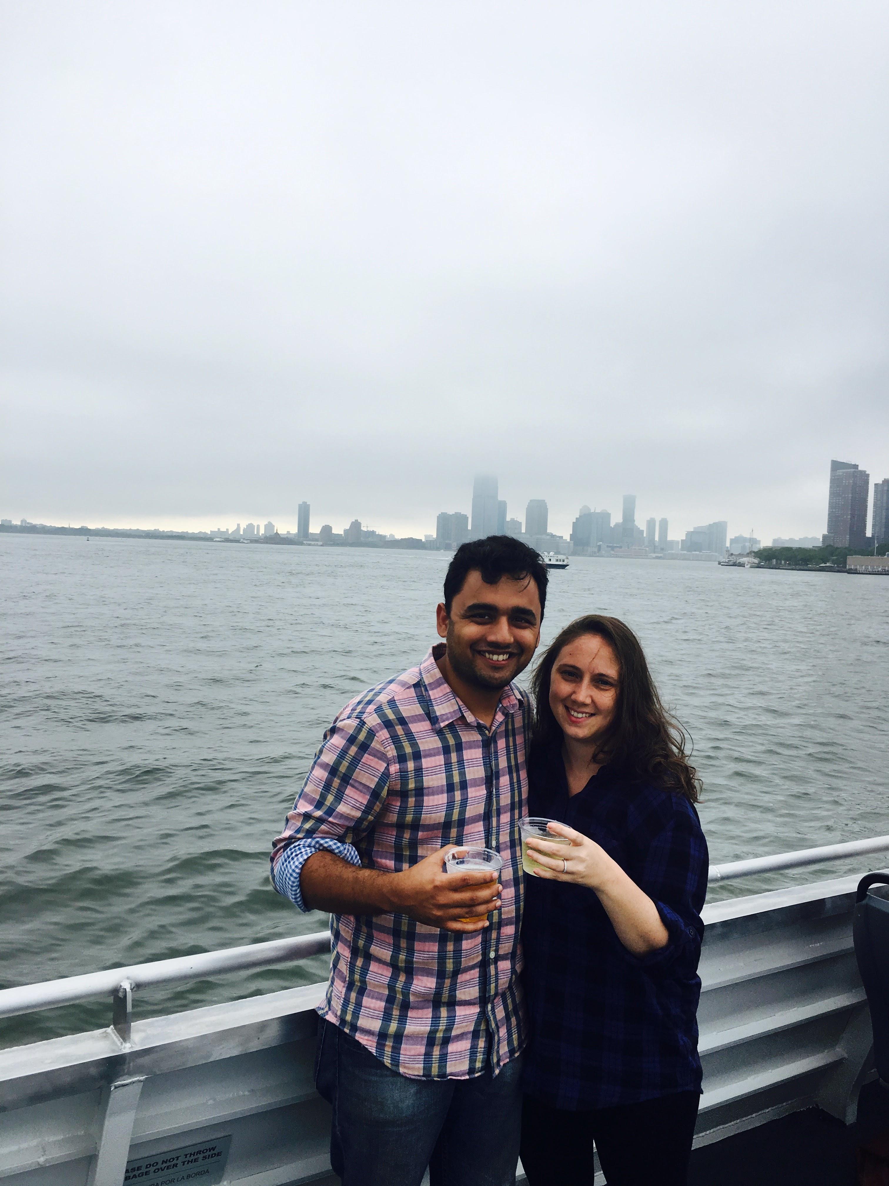 The Wedding Website of Leah Dancy and Suchit Khanijao
