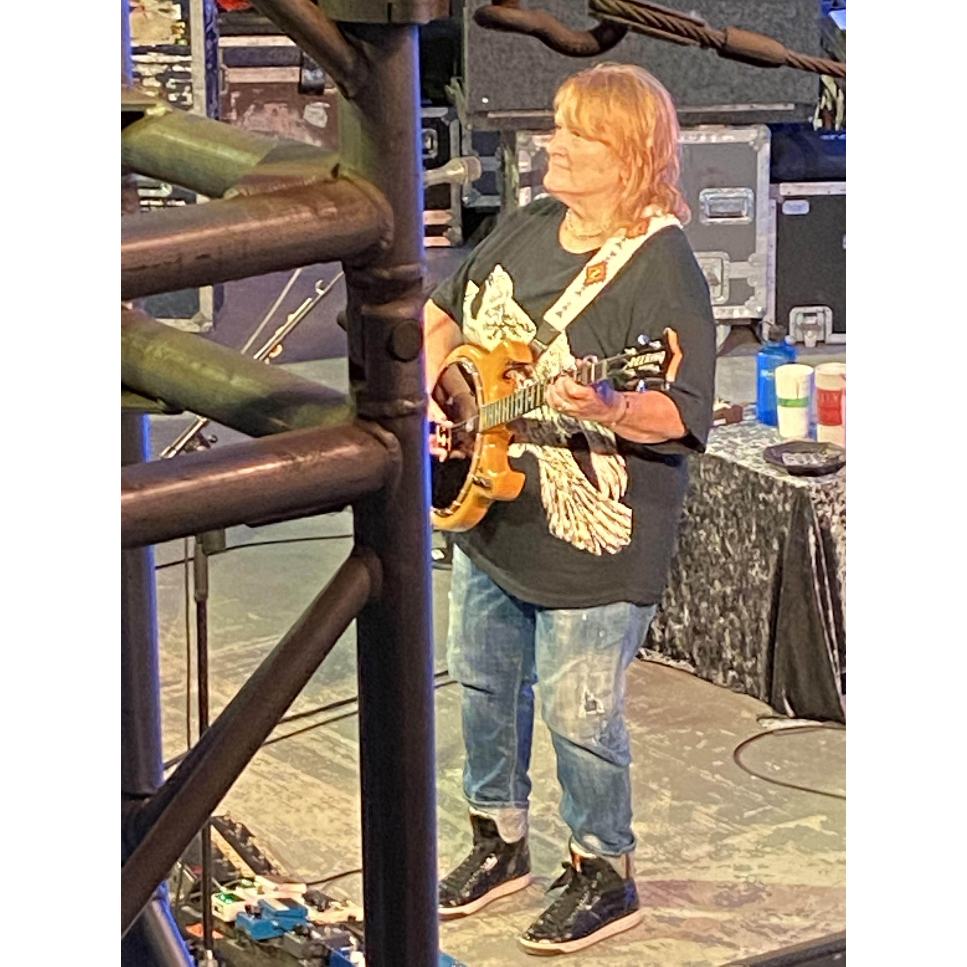 Emily Saliers from the Stubb's balcony