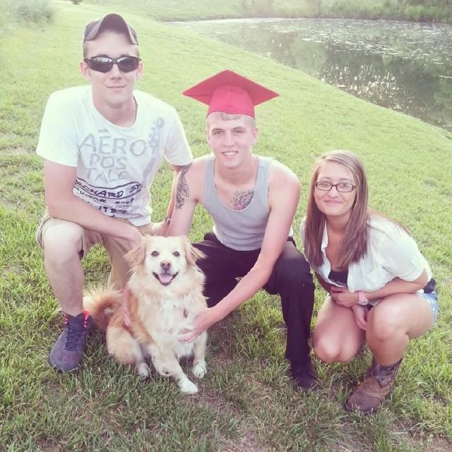 Justin's graduation ; family is everything!