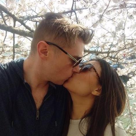 Love blossoms with cherry blossoms