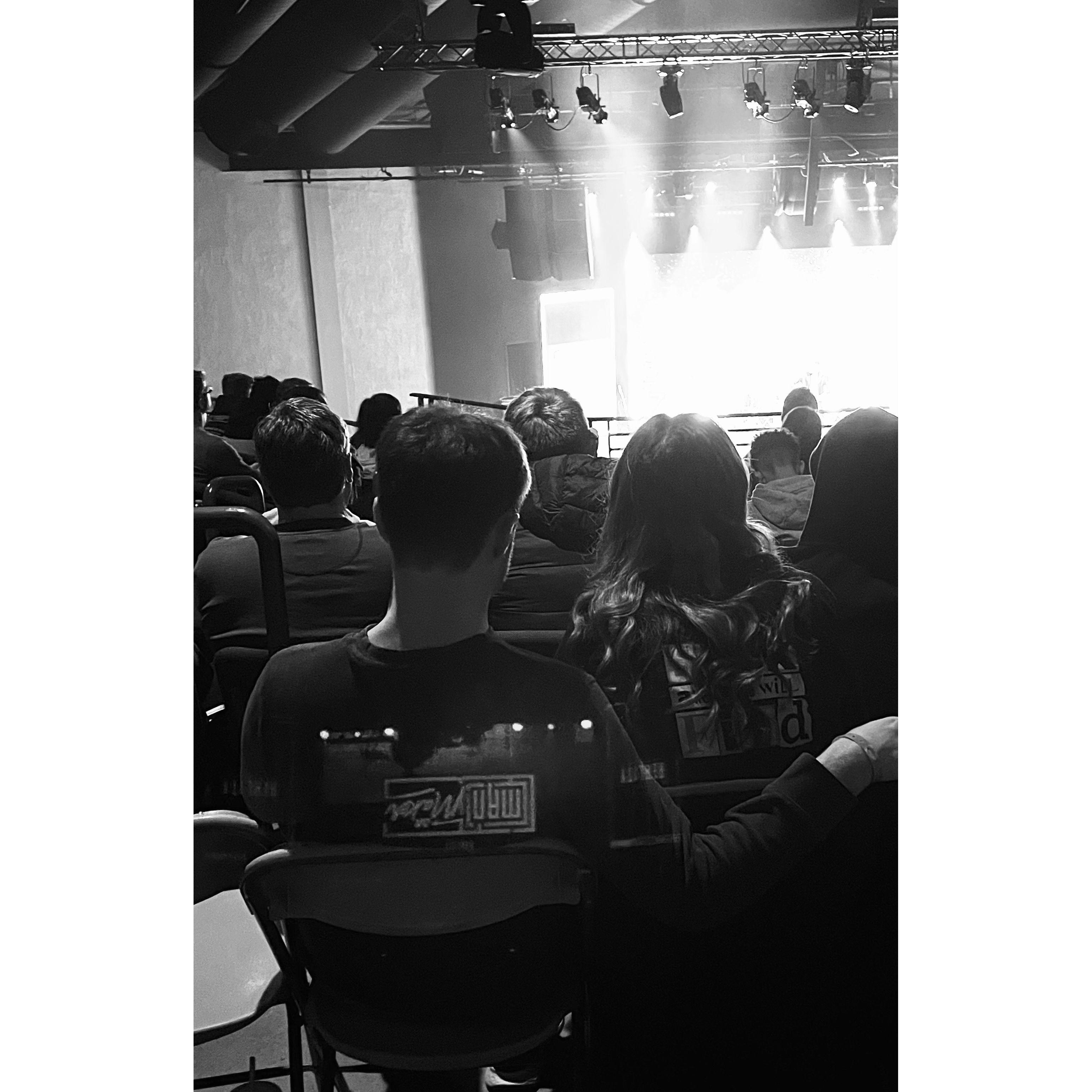 A lot of our relationship consists of doing ministry together