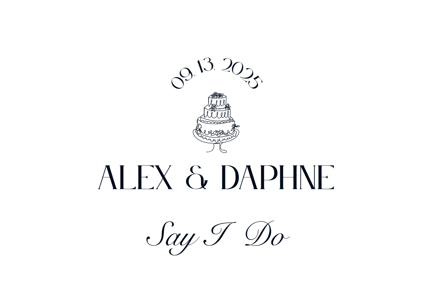 The Wedding Website of Daphne Flores and Alex González