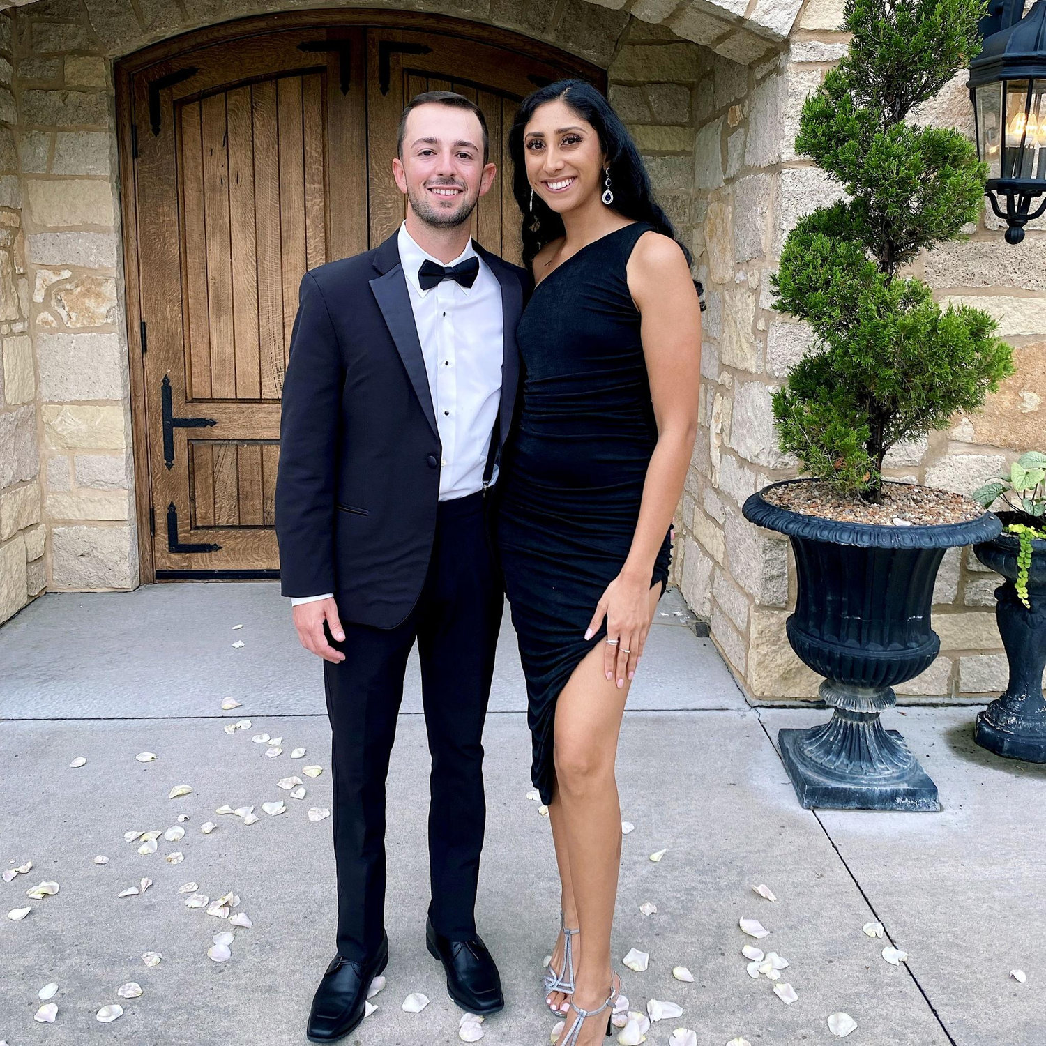 The first wedding we went to together!