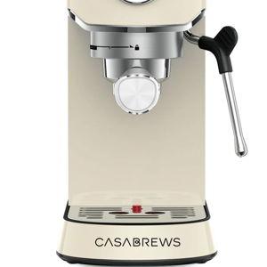 CASABREWS CM5418 Compact 20-Bar Home Espresso Machine with Stainless Steel Milk Frother