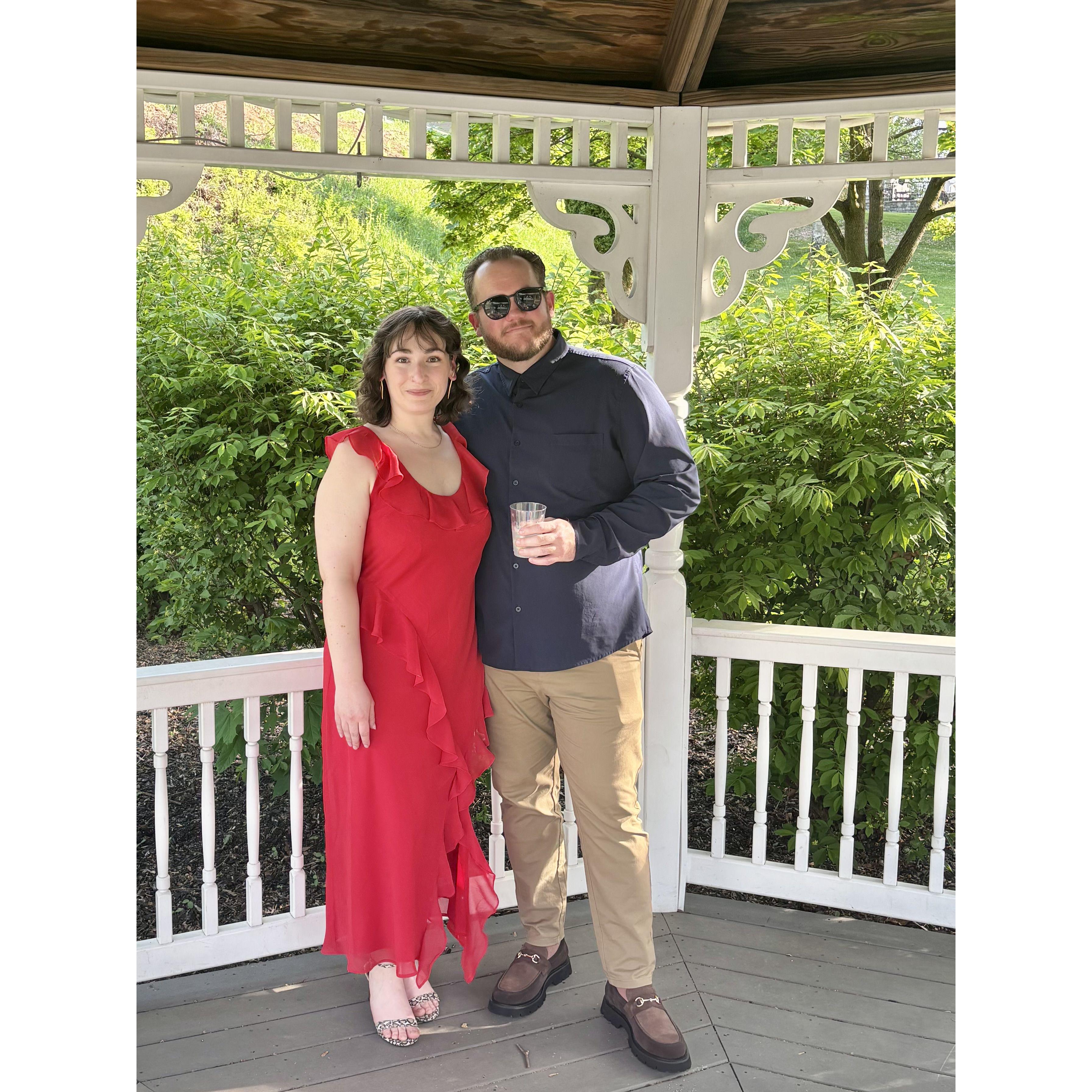 One of the many weddings we have attended!