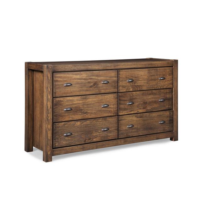 Montauk 6 Drawer Double Dresser