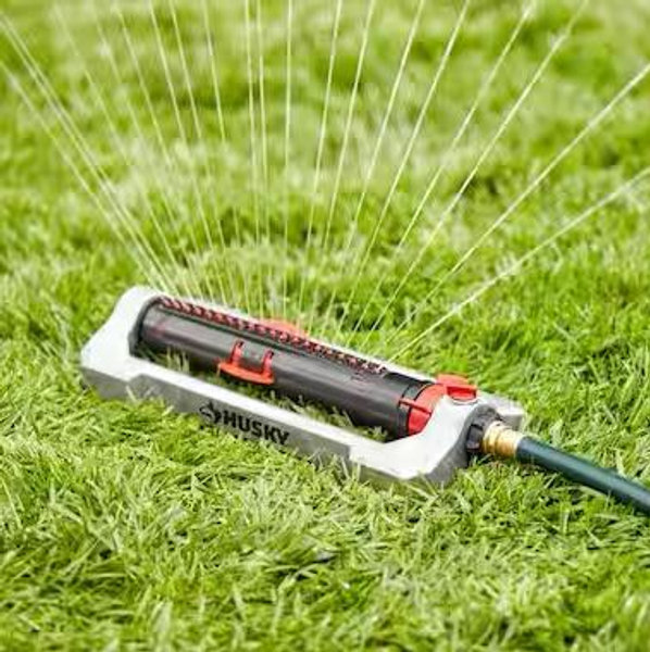 Husky 4500 sq. ft. Turbo Oscillating Sprinkler 10506HDDI
