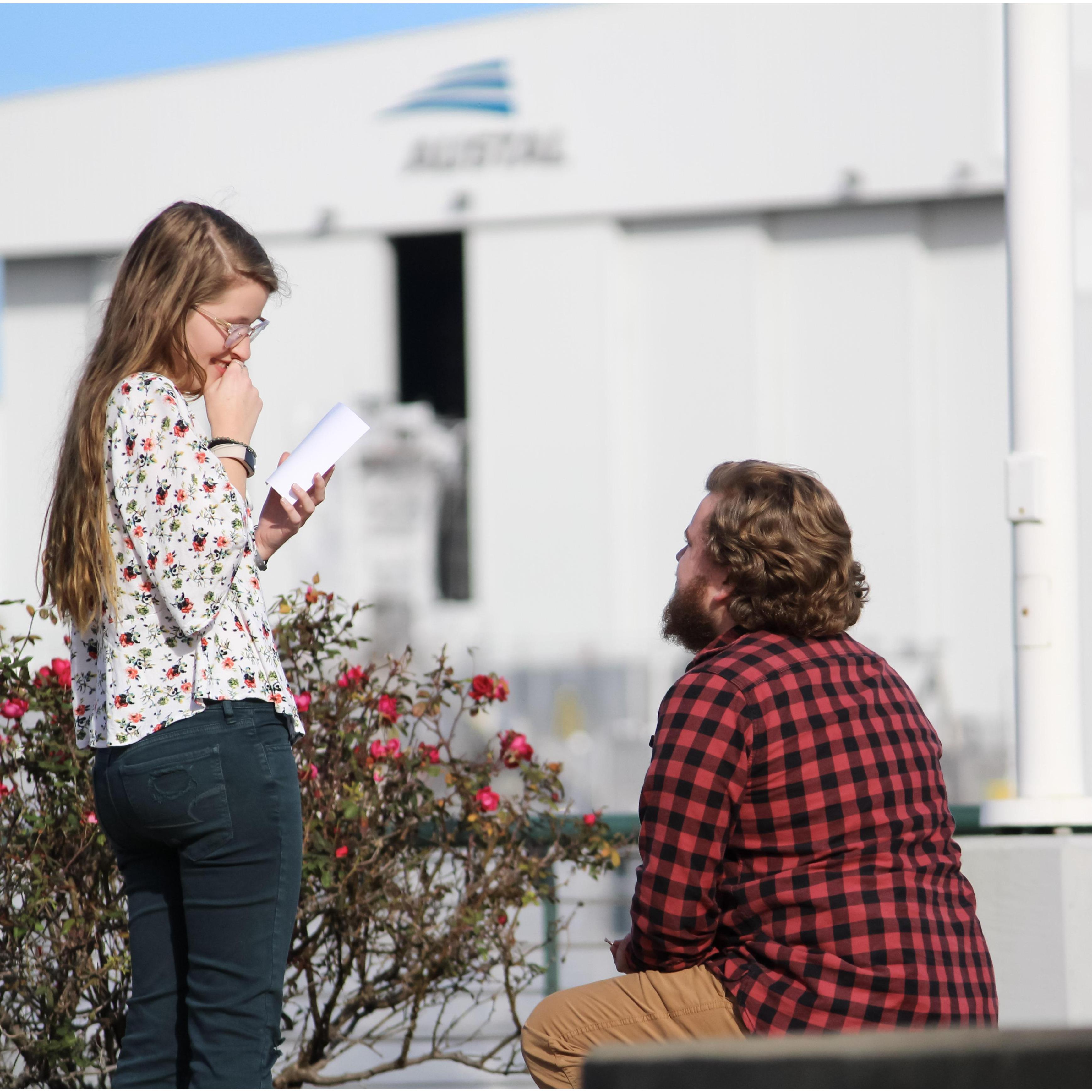 Popping the question