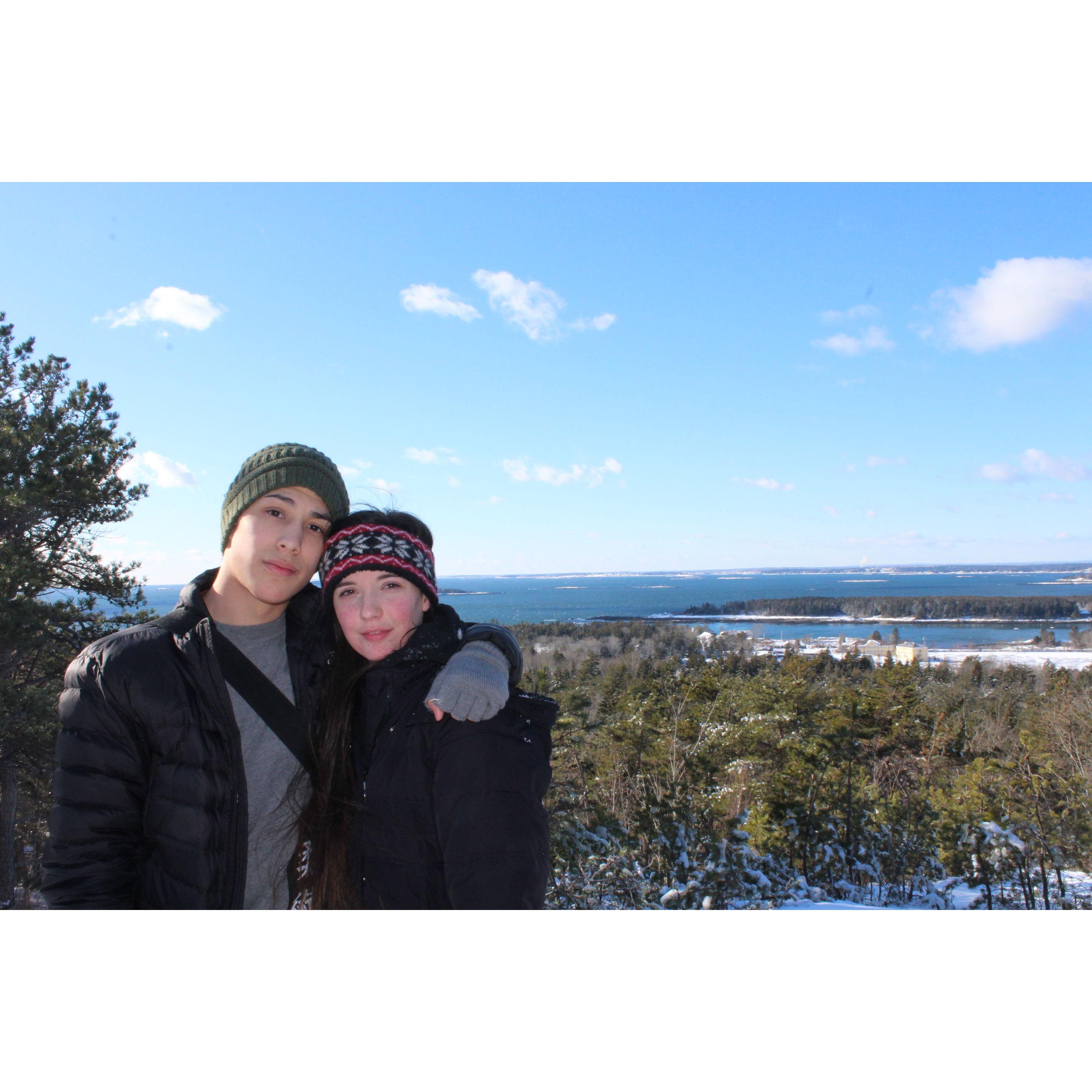 We have a million pictures from this overlook of Sebasco Harbor, but this one might be the best.