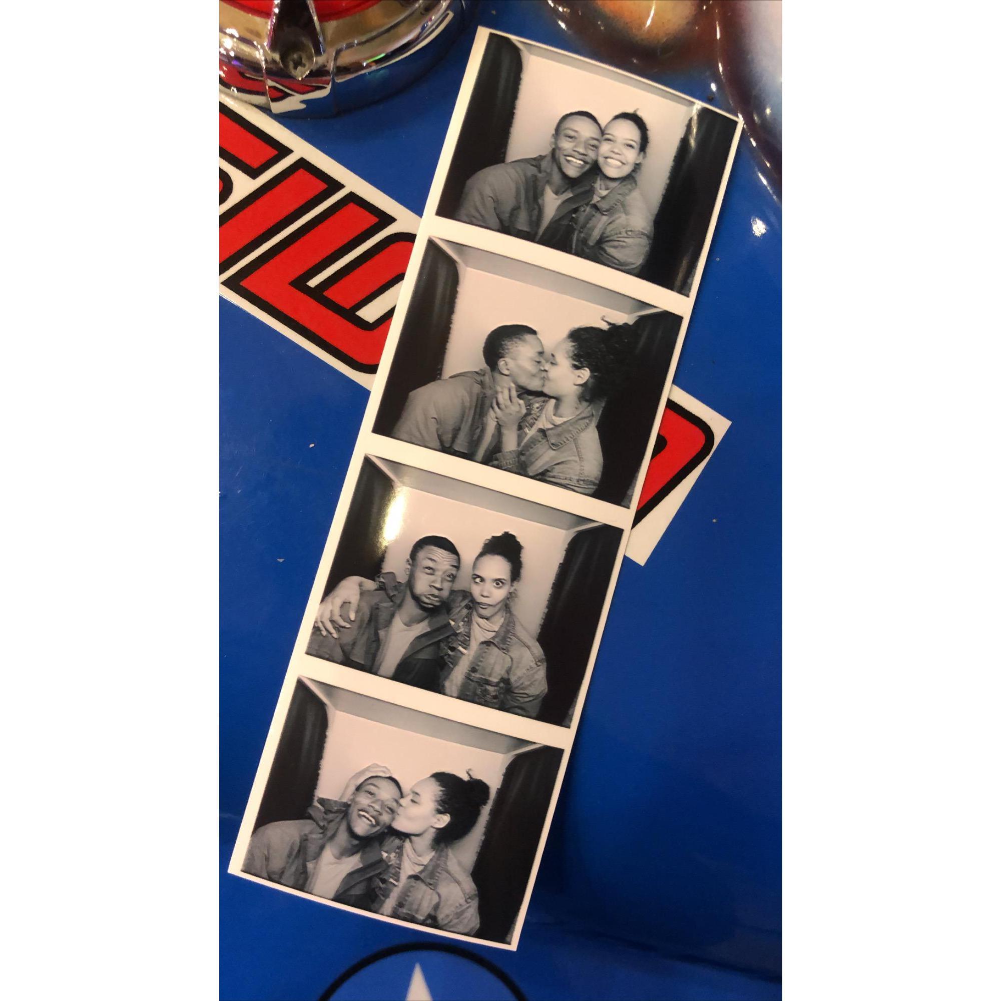 The first of many photo booth moments...
Arizona 2020